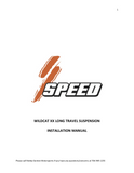 Speed Dual Titanium Exhaust: Fits Wildcat XX and Tracker XTR1000